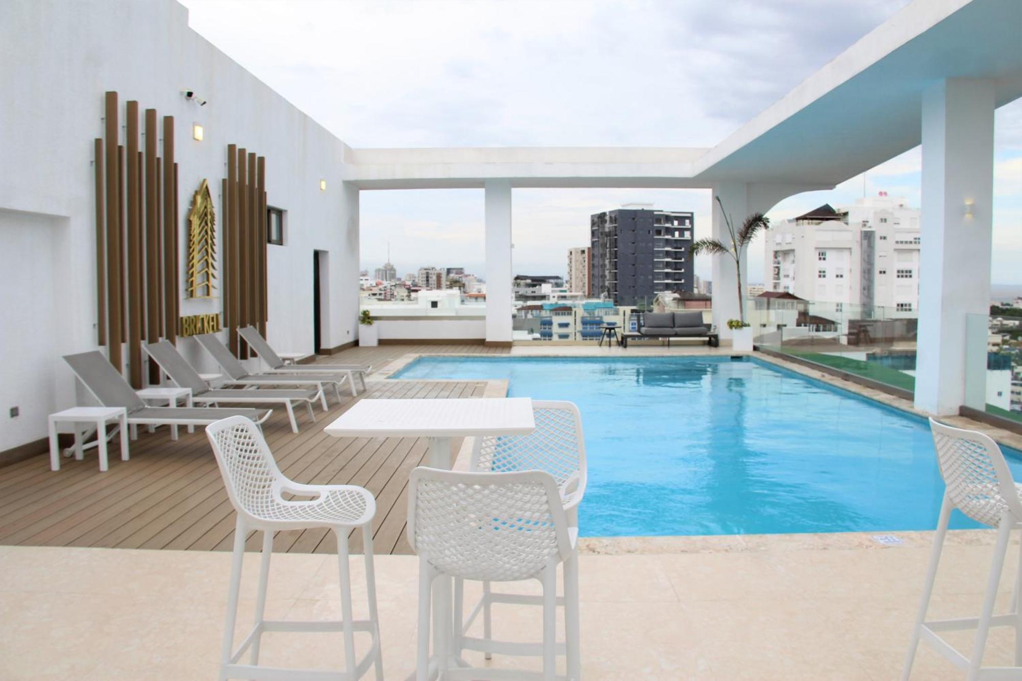 Brickell Hotel Apto G 08 Santo Domingo Bella Vista Bagian luar foto